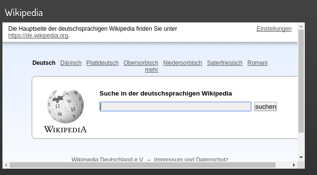 Web, einfaches Beispiel