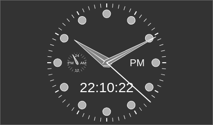 Clock-Plugin Beispiel