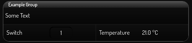 Group with border and name Group with border and name