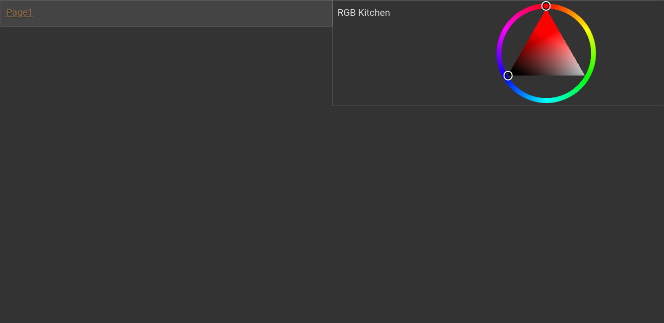 Mainpage with link to the subpage