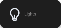Status widget, popup closed