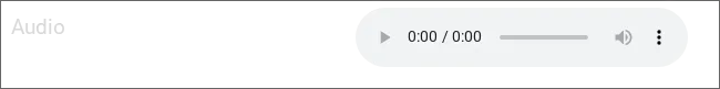 Audio, einfaches Beispiel