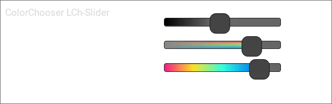 ColorChooser, LCh-Slider