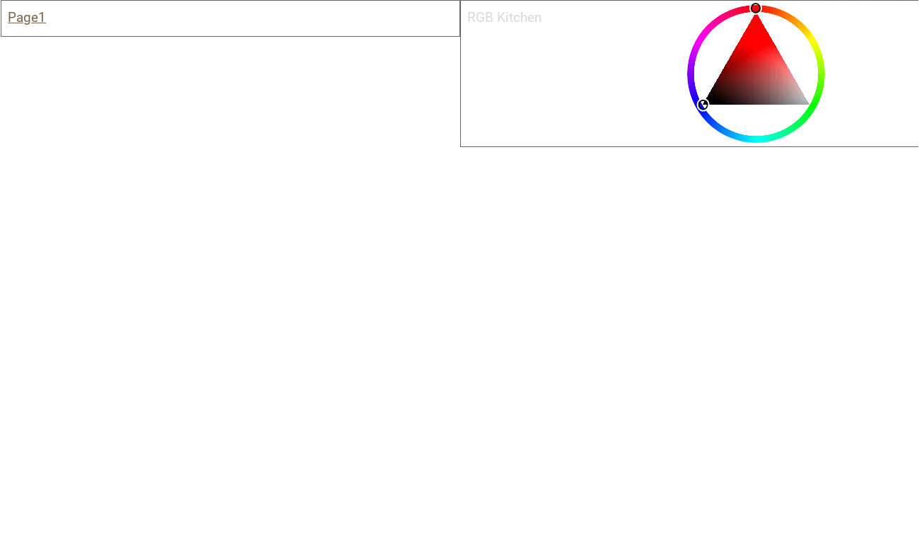 Mainpage with link to the subpage