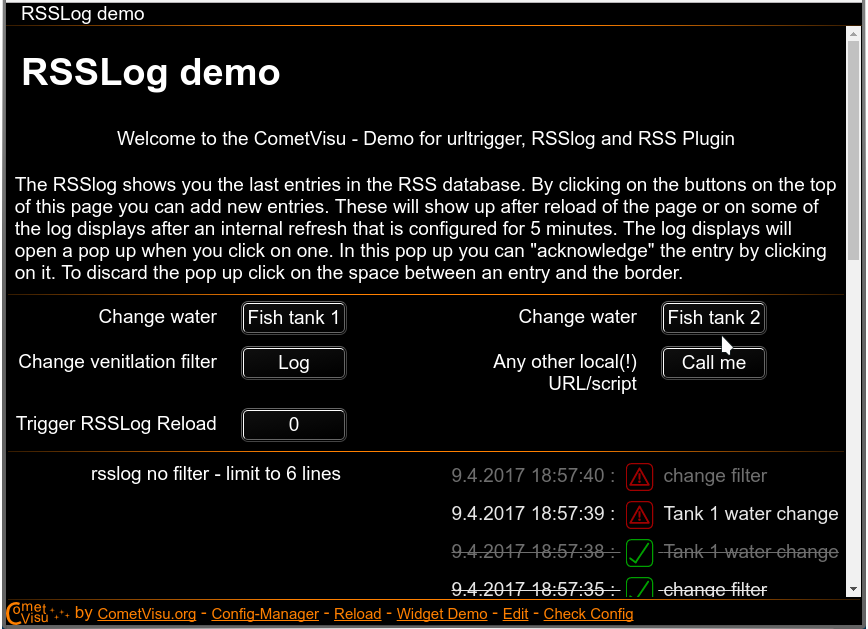 rsslog plugin